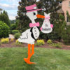 Pink Granddaughter Stork Signs for Rent, Columbus, OH